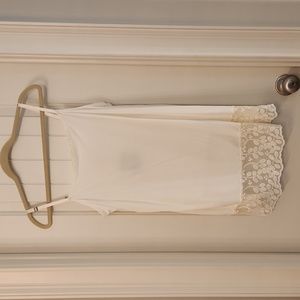 Matilda Jane lace top extender. Size XL. Cream